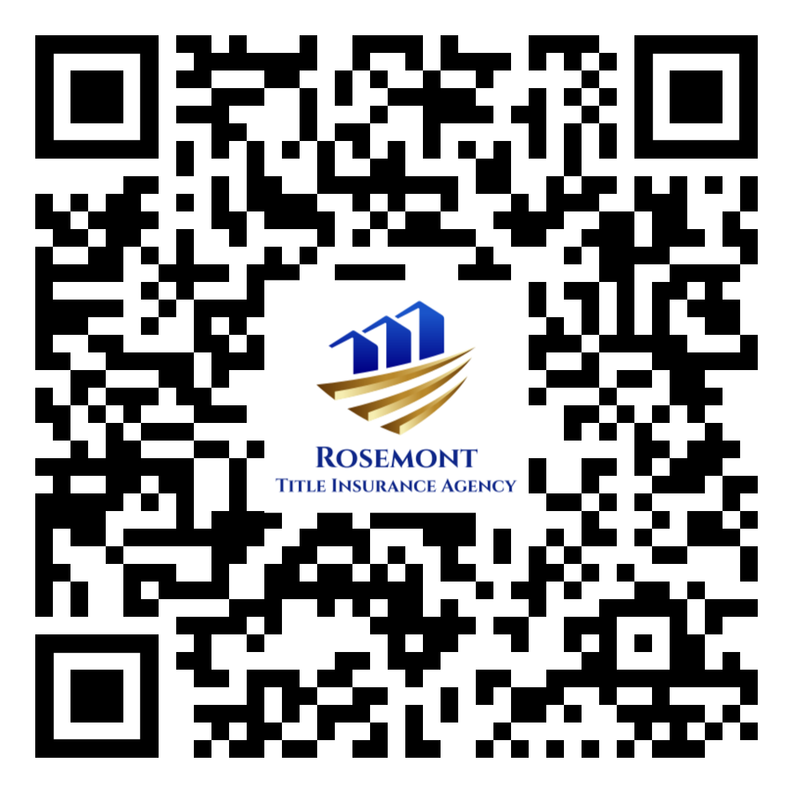 Rosemont Title Insurance Agency Payload QR Code Rosemont Title Insurance Agency Payload QR Code